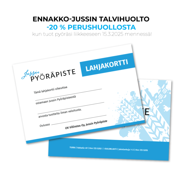 JPP-Ennakko-Jussin-talvihuolto-Lahjakortti-tuotekuva